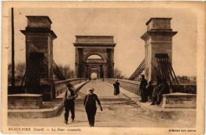 CPA BEAUCAIRE - Le Pont suspendu (459110) 