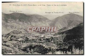 Old Postcard Our Lady of Laus Hautes Alpes saw the Angel Way of Gap by the mo...