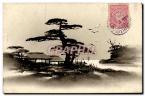 Old Postcard Japan Nippon Landscape