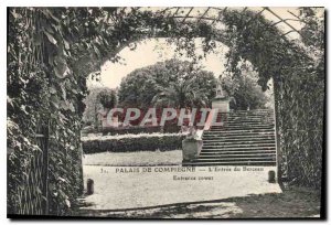 CARTE Postale Old Palace of Compiegne the cradle of Entree