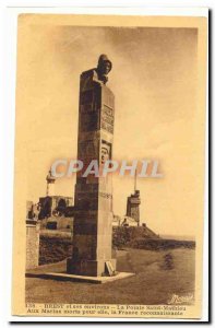 Brest and its surroundings Old Postcard Pointe Saint Mathieu Ax sailors died ...