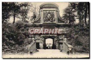 Old Postcard Lille Gate Intervieure Citadel
