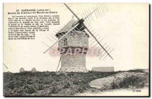 Postcard Old Windmill Guerande Mill Mill said creamer Devil