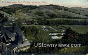 US Government Fish Hatchery in Bozeman, Montana