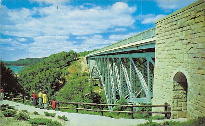 The Cut River Bridge - Peninsula, Wisconsin WI  