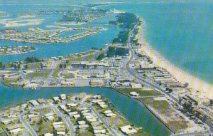 Florida Treasure Island Shopping Area In Center Of Picture