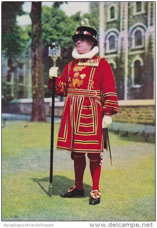 England London Tower Of London Chief Yeoman Warder