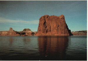 Postcard Padre Butte And Padre Bay Wahweap Lodge & Marina Page Arizona
