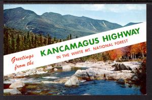 Greetings From the Kancamagus Highway,White Mt National Forest