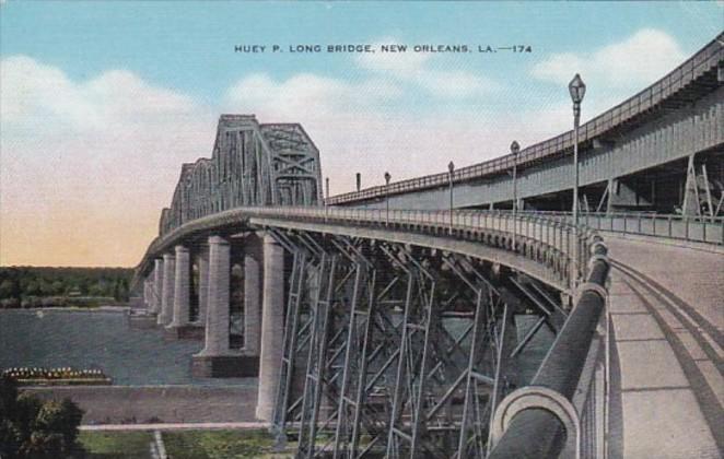 Louisiana New Orleans Huey P Long Bridge