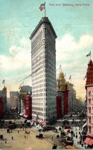 New York City The Flat Iron Building 1908