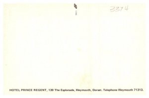 Weymouth, Dorset , Hotel Prince Regent
