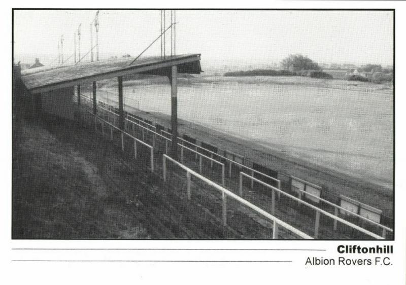scotland, COATBRIDGE, Cliftonhill, Albion Rovers F.C. (1990s) Stadium Postcard