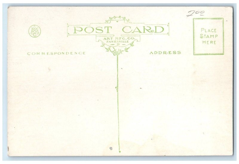 c1910's A Log 5260 Ft. Board Measure Florenee Oregon OR Antique Postcard