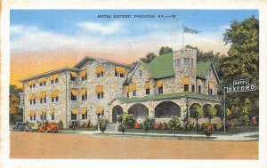 J2/ Paducah Kentucky Postcard c1930s Hotel Oxford Building  121