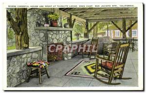 Old Postcard Where Are Cheerful Hours Spent At Tauquitz Lodge Keen Camp San J...