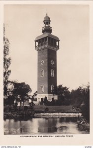 RP; LOUGHBOROUGH, England, UK, 1920-40s; Loughborough War Memorial, Carillon ...