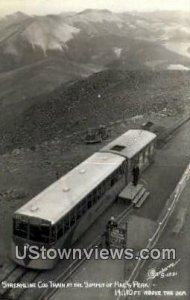 Cog Train - Pikes Peak, Colorado CO  