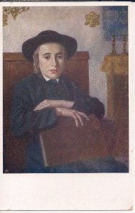 JUDAICA Young Jewish Man 1910-20's, Ashkenazi Orthodox Boy w Book, Germany