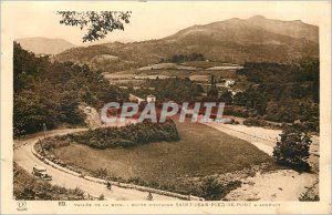 Old Postcard Valley of the Nive Road Spain SAINT JEAN FOOT OF PORT ARNEGUY