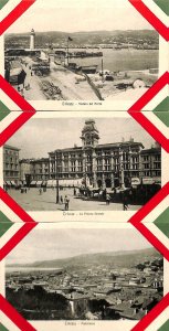 Italy Trieste lot of 3 vintage postcards