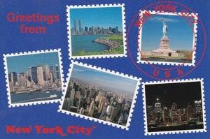 New York Greetings From New York cIty Multi View