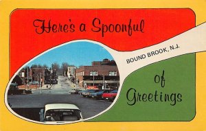 Souvenir Spoon Series Hamilton Street Bound Brook NJ 