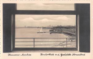 BG41261 hannover maschsee fonsterblick hotel strandbad    germany