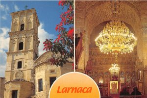 Lot 9 cyprus larnaca church and interior of st lazarus