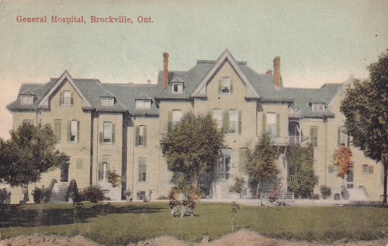 BROCKVILLE, Ontario, Canada, PU-1910; General Hospital