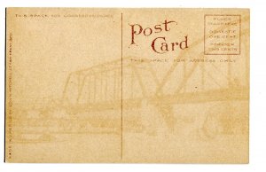 Postcard Water Carnival Healdsburg California Northwestern Pacific Railroad