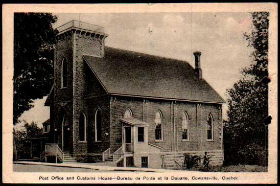 Cowansville, Canada - Post Office and Customs House 1950