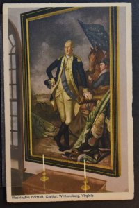 Williamsburg, VA - Washington Portrait, Capitol