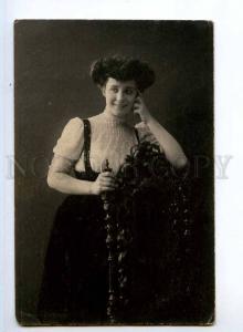 243330 FASHION Lady BELLE Russian ACTRESS Vintage REAL PHOTO