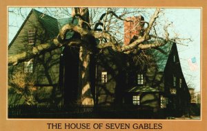 House of Seven Gables Capt. Turner Salem Massachusetts Vintage Postcard c1920