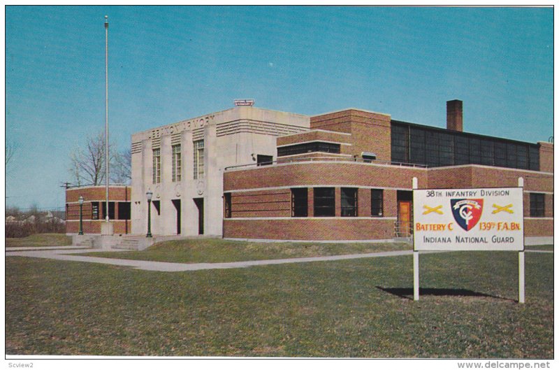 Indiana National Guard Armory, Lebanon, Indiana, 40-60s