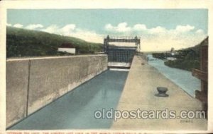 Big Lock, The Highest Lift Lock in World, Little Falls, NY, USA Canal Unused ...