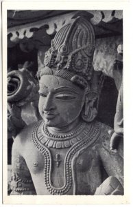 Bust of a Deity, Khajuraho, Statue in India