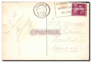 Old Postcard Nimes Les Arenes Exterior View West Coast