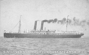 S.S. Governor Seattle, san Francisco, San Diego S.S. Governor, Pacific Coast ...