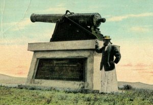 C.1910 Monument, McCalla Hill, Guantanamo Bay Havana Postcard P170