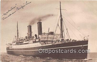 SS Montrose Canadian Pacific Ship Postcard Post Card Canadian Pacific Postcar...