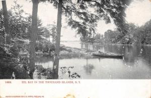 Thousand Islands New York c1905 Postcard Eel Bay