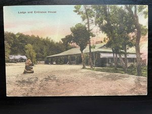 Vintage Postcard 1907-1915 Endless Caverns Lodge & Entrance House New Market Va