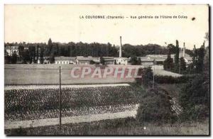 The Crown - Vue Generale of & # 39Usine Colas Old Postcard