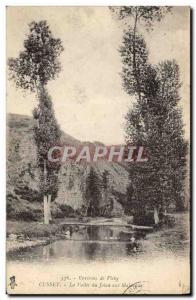 Old Postcard Surroundings of Vichy Cusset The Valley of Jolan to Malavaux