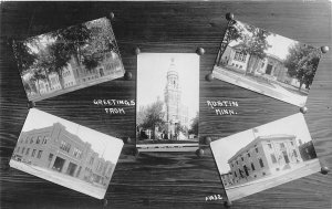 J33/ Austin Minnesota RPPC Postcard c1920s 5View Store School Library 11