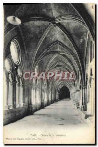 Old Postcard Toul Cloitre de la Cathedrale