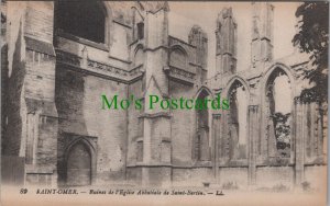 France Postcard -Saint Omer,Ruines De L'Eglise Abbatiale De Saint Bertin RS33020