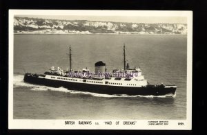 f1442 - British Railways Ferry - Maid of Orleans - postcard